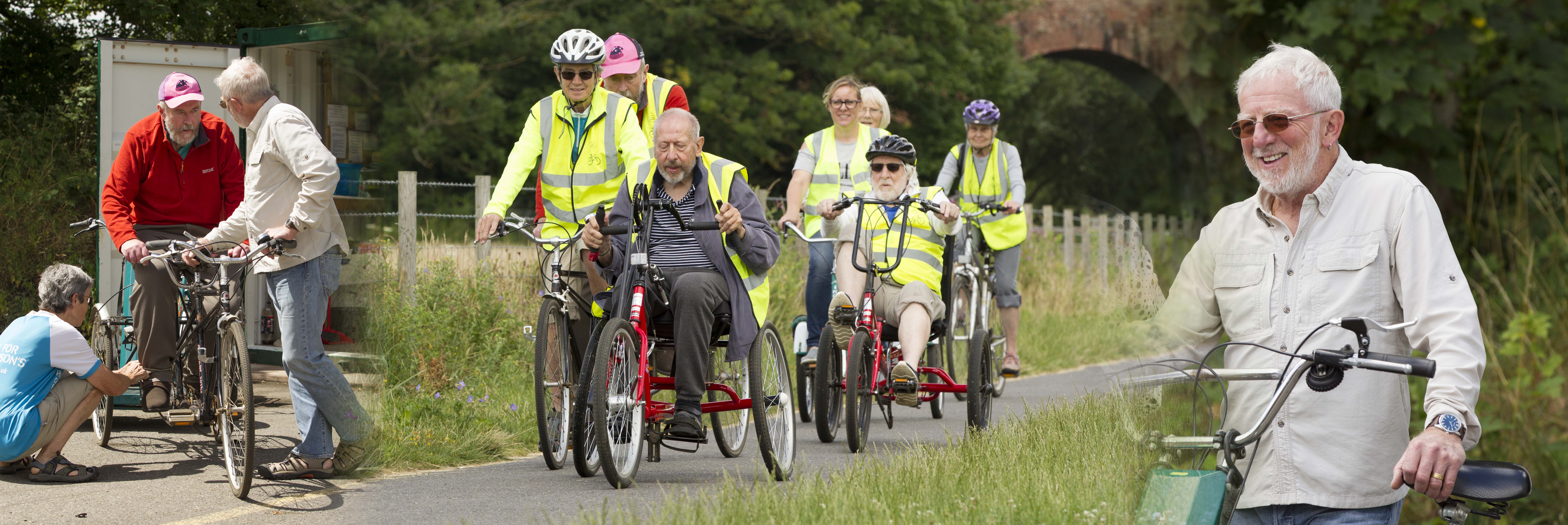 Inspiring Volunteers Beatrice Shire of Wheel Potential Cycling UK